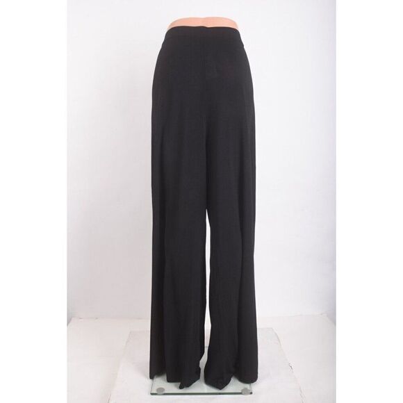 Marina Rinaldi Voyage Womens Wide-Leg Ubicato Trousers Pants XXL 2X Knit Black - Picture 4 of 7